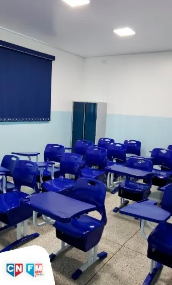 Sala de aula do Colégio Negreiros