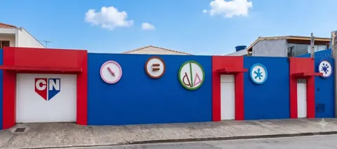 Entrada da unidade de Educação Infantil Fraldinha Molhada